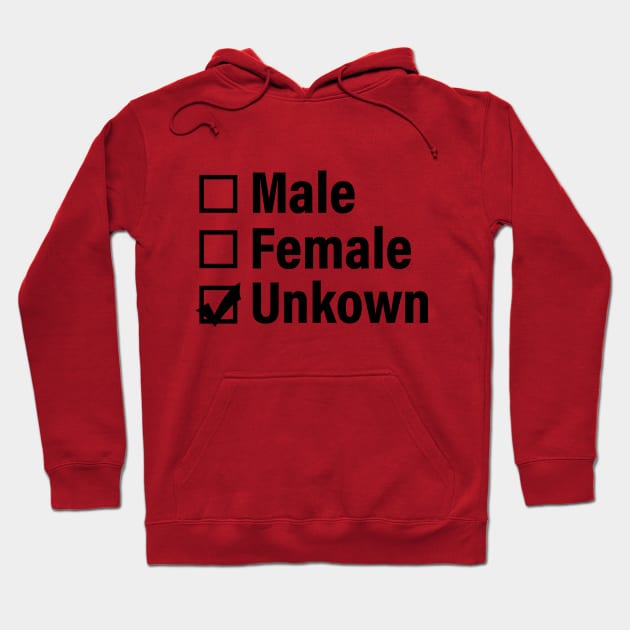 Gender selection male female unknown Hoodie by RandomSorcery